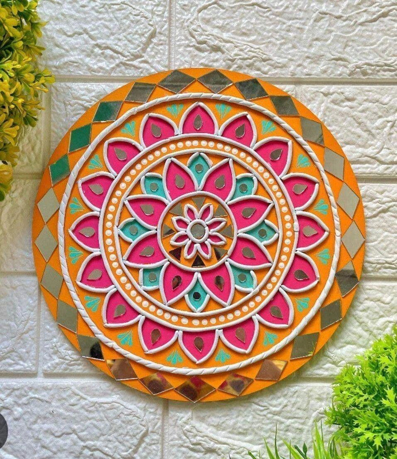 vavadiya Mirror Kit for Lippan Art Total 1800pcs., Per shape 100pcs(pack of 18 shapes)